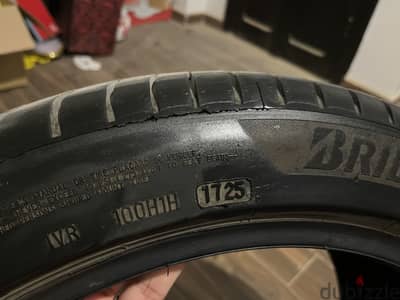 Bridgestone 235/45R18 استخدام ٦ شهور فقط Bridgestone 235/45R18 استخدام ٦ شهور فقط