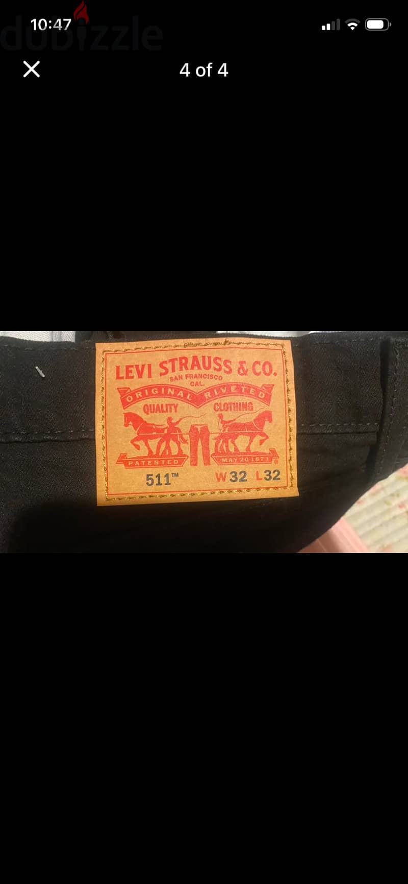 Levis jeans size 32 from america 3