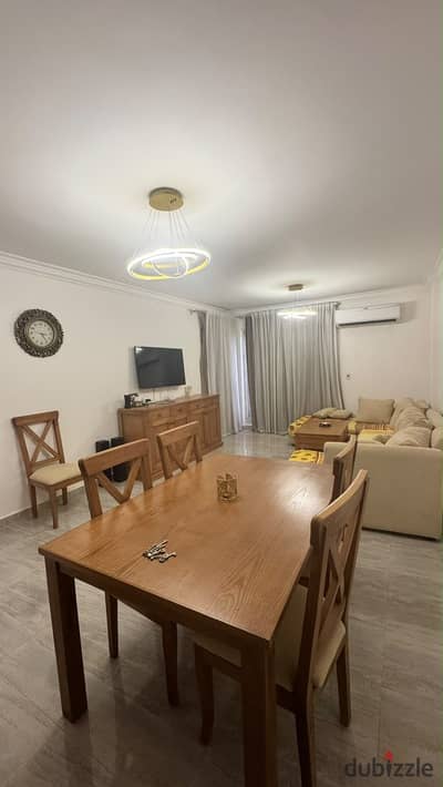 For rent furnished apartment in Jannah October compound