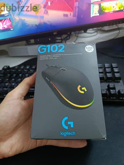 Mouse G102 جديد متبرشم