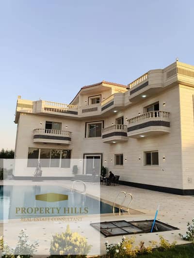 Villa for sale, immediate delivery, and finished behind the American University, with a down payment of 10 million and the remaining amount to be paid in long installment periods.