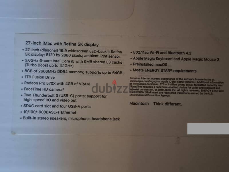 iMac Retina 5k 27-inch, 2019 3
