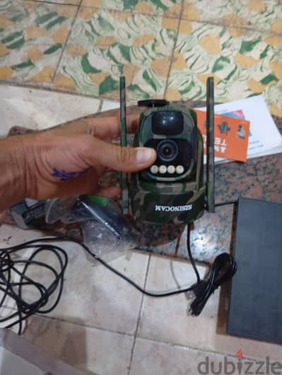 كاميرا مراقبه تشتغل بالطاقة الشمسية بدون كهرباء بدون نت يتركب فيه شرحه