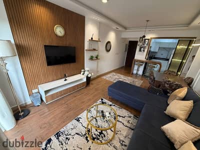 For rent furnished in Al Rehab - first residence in a 89 square meter apartment - special finishes