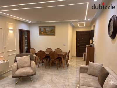 Apartment for rent in rehab city fully furnished-occupied ultra super lux close to all top restaurants and malls