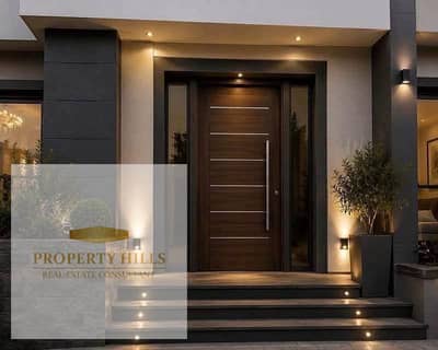 Villa in the compound will be delivered with super luxurious finishing and in installments over 10 years