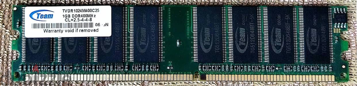 رام واحد جيجا   DDR1