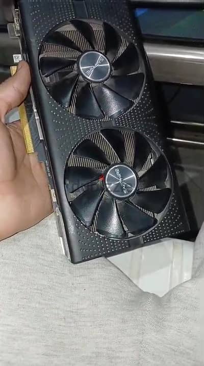 كارت شاشة Amd rx 580 نسخة ال٨جيجاا