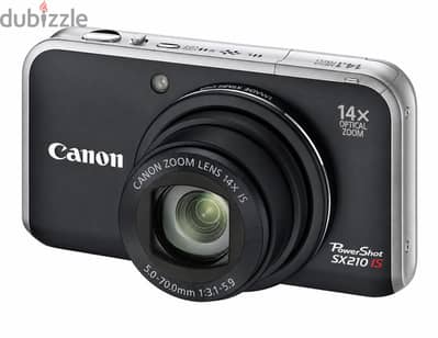 كاميرا canon powershot sx210 is