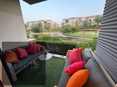 Luxury Furnished Apartment for rent at the lowest price in Eastown Compound , New Cairo , Jacaranda Park View, new furniture and the latest appliances