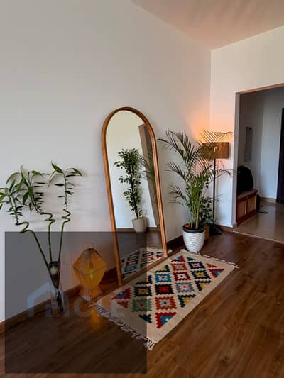 Luxury Air-conditioned Furnished Apartment for rent Villette, V Residences, New Cairo . overlooking gardens and the pool , 2 bedrooms and 3 bathrooms