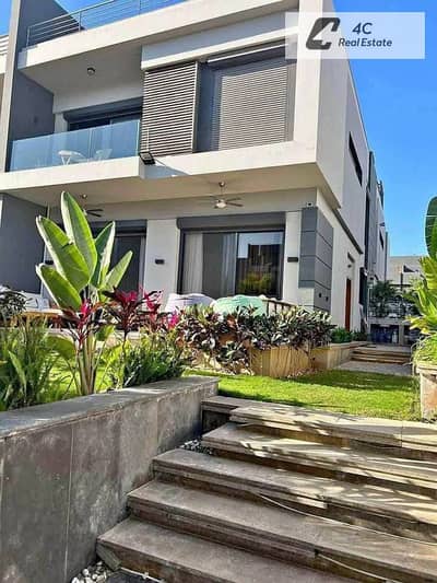 Lowest Price villa Twin house 286m ready to move Prime Location Open View In La Vista City New Capital New Cairo Lowest Price villa Twin house 286m ready to move Prime Location Open View In La Vista City New Capital New Cairo