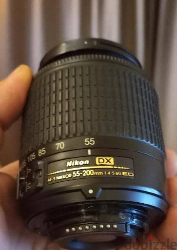 Nikon d3200+ lens55/200 1