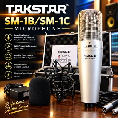 TAKSTAR SM-1B/SM-1C MICROPHONE