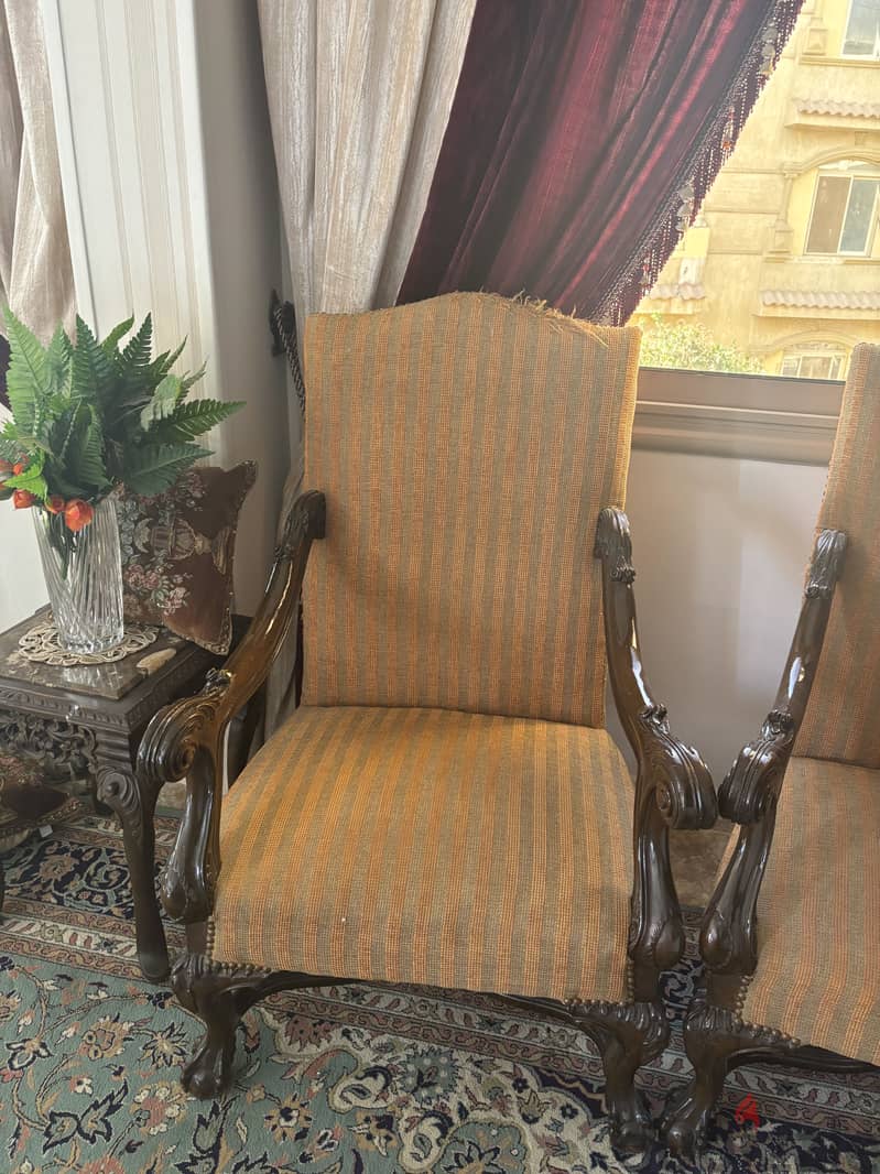 French Provincial Style Armchairs 2