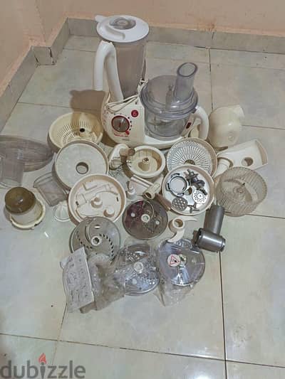 خلاط ميلونيكس فرنساوى مستعمل منه شفشق ومطحنه توابل كامل قطع بكتالوج