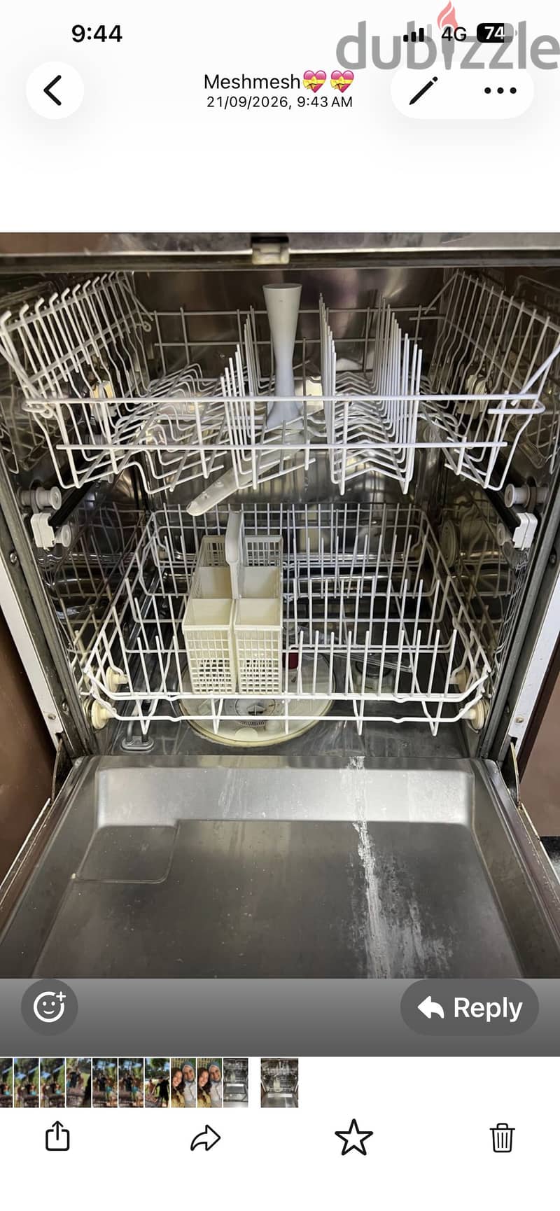 Dish washer selling 1