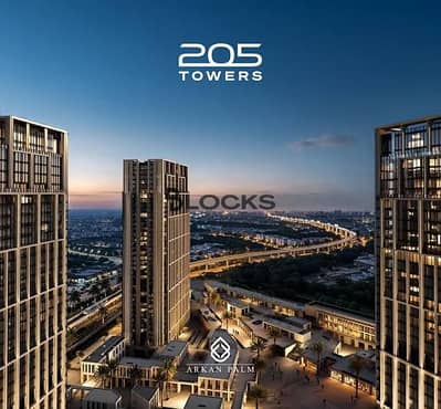 مكتب للبيع في أركان بالم 205، الشيخ زايد