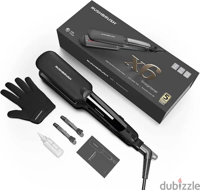 Rushbrush X6 hair straightener 3