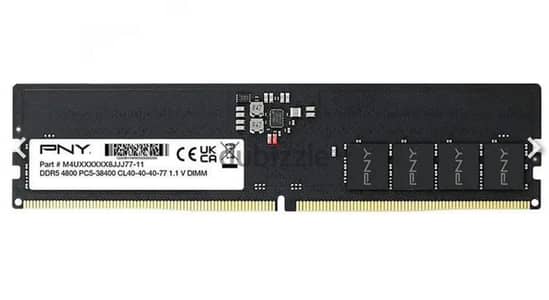 Pny ram ddr5 4800Mhz  16 جيجا