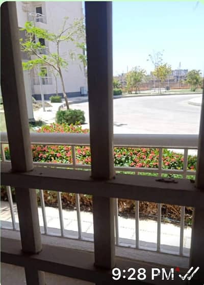 Legal apartment for rent in Madinaty B12, Group 124, 67 sqm, ground floor, park view, company finishing, prime location, close to all services.