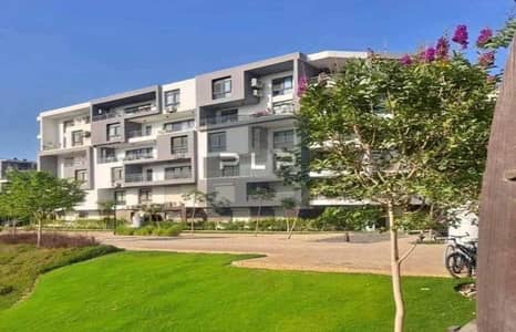 Lowest price apartment 1 bedroom private terrace ready to move with the old price in Taj City Origami phase in First Settlement