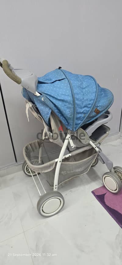 عربة اطفال حالة كويسة جدا