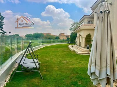 فيلا للايجار بمدينتى نموذج t فيو وايد جاردن تشطيب سوبر لوكس  مباني 615م  ارض 950