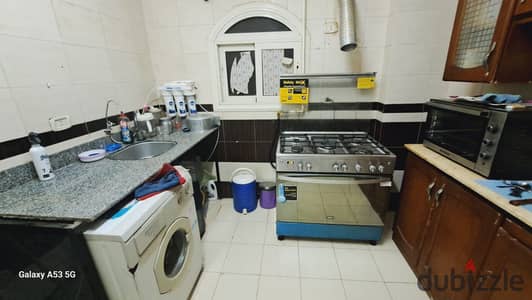 Apartment for rent with kitchen and air conditioning Sheikh Zayed District 8