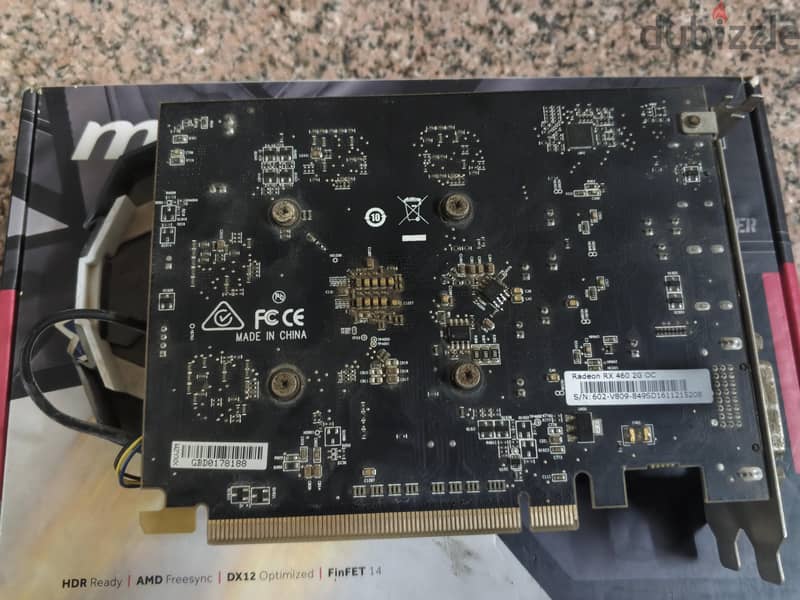 msi rx 460 oc 1