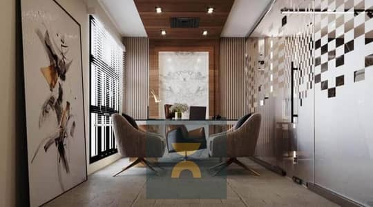 For sale in the heart of the Fifth Settlement with the highest rental return an office and administrative headquarters 121 square meters