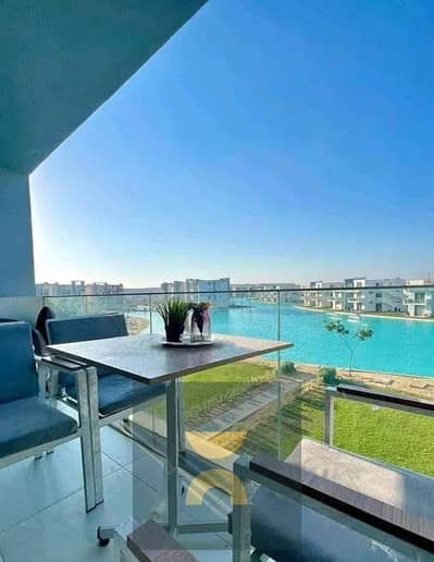 Invest now with Al Rajhi Group a two-bedroom chalet with a private beach on the lagoon in Ras El Hekma near Madinat and Samar North Coast resorts