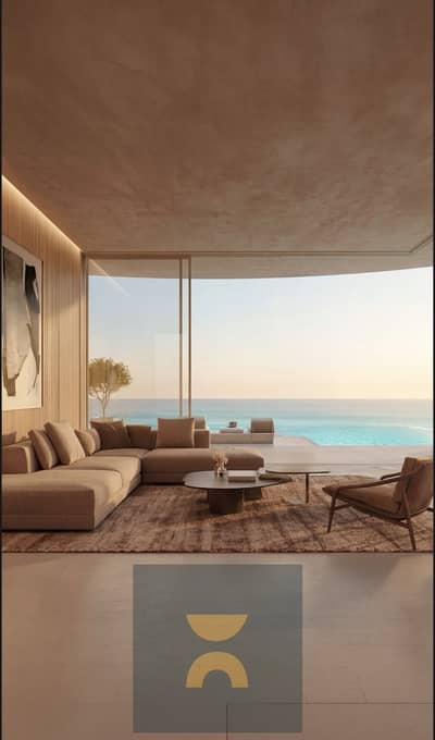 Two-bedroom chalet with a double view overlooking Ras El Hekma Bay Prime location next to Sea Shore Hyde Park and calicoast The best investment