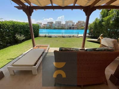 Get an instant discount at Zahra Chalet ground floor with garden on the lagoon next to Hacienda Beach Mountain View minutes from Marassi Alamein