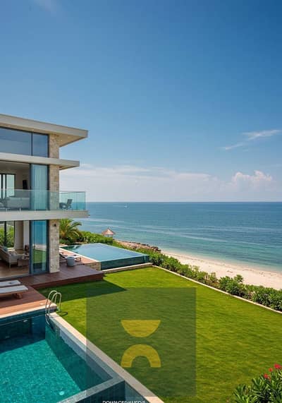 Just a minute from the sea and marina in modn Ras El Hekma a villa for sale in prime location minutes from Silver Sands Hacienda Swan Lake and Summer