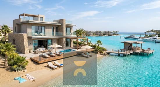 فيلا stanalone مع Private Pool على بعد 300 متر من بحر راس الحكمه أفضل فرصه للاستثمار فى راس الحكمه الساحل الشمالى بجوار واترواى سمر كالى كوست فوكا باى