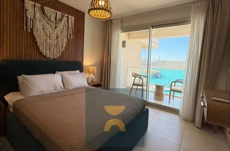 3 Bedroom Fully Finished Chalet with Full Sea View and Stunning Lagoon View in Seashore Ras El Hekma near Azha Telal Jefre and Hacienda Bay for Sale