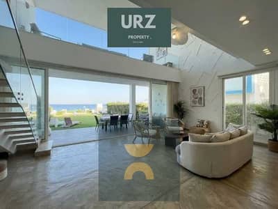 Townhouse at a chalet price, fully finished with double height ceilings 10year installments in Solare Ras El Hekma near Seazen Naya Cali Coast