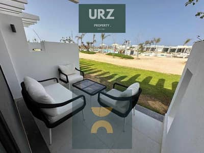 Corner beachfront chalet in Ras El Hekma North Coast fully finished ideal for fast investment and high returns near Seashell Seashell and Playa and Ma