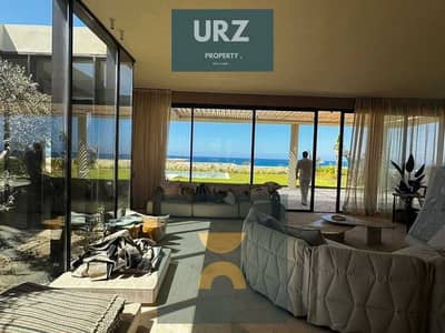 Now view a fully furnished standalone villa with a full seaview by the sea, equipped entirely with a 30% discount from its price, and the remaining amount in installments near Sea Shore and Soul John Marassi for sale
