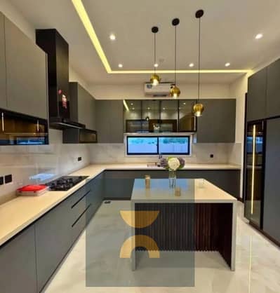لوكيشين مميز فيلا استاندالون 3 طوابق Fully finished + private pool بالتقسيط او خصم 64 % فوري للبيع علي طريق السويس مباشرة بجوار سوديك ايست و الجمال