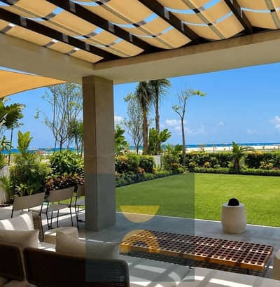Stand-alone villa for sale in North Coast fully equipped with a stunning full sea view Enjoy a 30% discount with the remaining balance payable in in