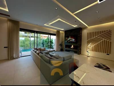 Luxury standalone villa with private pool immediate delivery in Fifth Settlement opposite Public Prosecutor Office with easy installments near Taj Cit