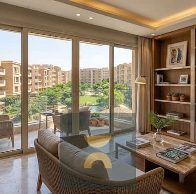 3-bedroom apartment with double landscape view on Suez Road, near AUC, The Spine Towers, Madinaty & Middle Ring Road. Prime location and great investm