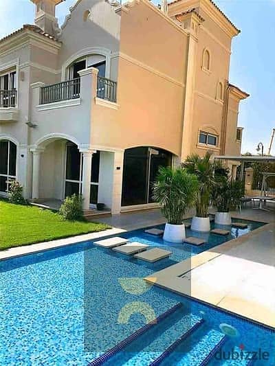 Standalone villa immediate receipt with private pool in installments and at a special price in El Patio in La Vista El Shorouk near to madinatyy