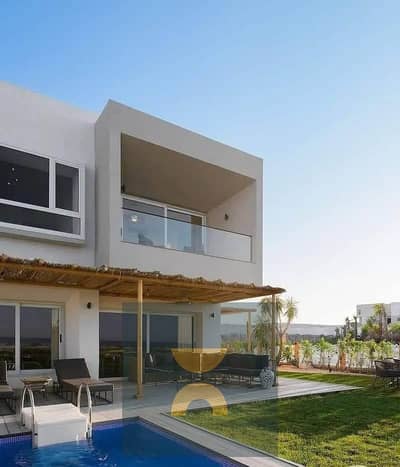 Townhouse for sale direct sea view 31% discount Ras El Hekma next Direction White Hacienda mins La Vista Mountain View Azha Almaza Bay