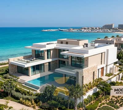 Front of the sea own standalone villa private swimming pool North Coast next Waterway SeaZen La Vista Bay mins D-Bay Southmed Amwaj