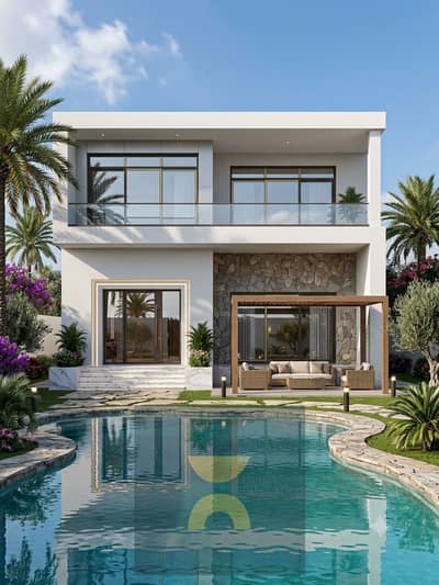 Exclusive limited time 40 percent discount own 6 bedroom standalone villa stunning sea view North Coast next Sol Ras El Hekma Salt mins Cali Coast