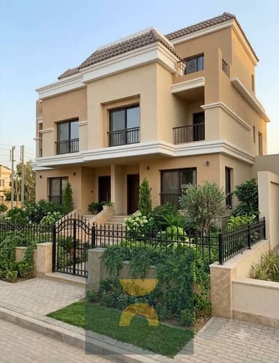 فيلا للبيع في سراى مدينة المستقبل بالتقسيط علي 12سنة بجوار بريفادو مدينتي و ابراج ذا سباين ودقايق من هاب تاون حسن علام و أليفا المستقبل سيتي