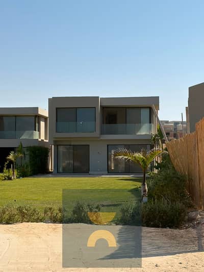 امتلك و استثمر بمقدم 4 مليون سي شور هايد بارك فيلا تاون هاوس مع Private Pool فيو بانورامى كامل للبحر من الدور الأرضى بجوار هاسيندا لافيستا ماونتن فيو